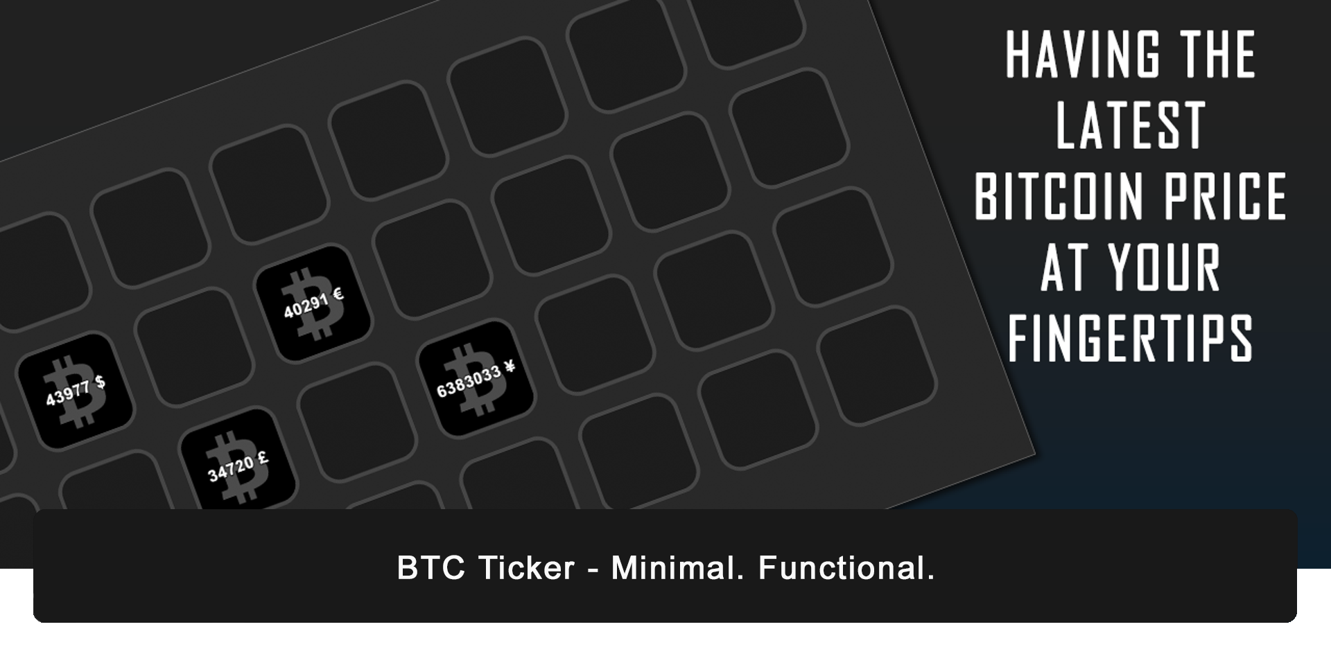 BTC Ticker Stream Deck Screenshot